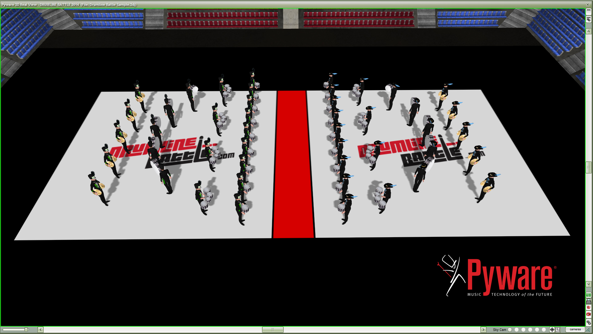 DrumLine Battle Design Template Now Available in Pyware! DrumLine Battle™DrumLine Battle™